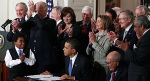 Affordable Care Act Signing