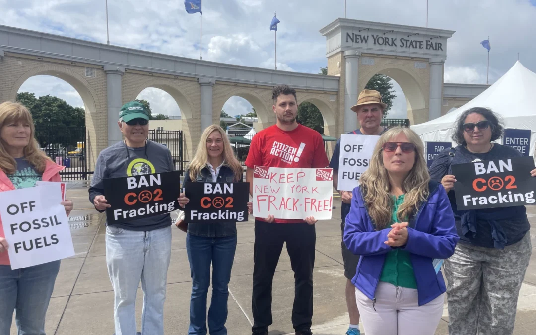 WAER – Environmentalists call for Hochul to sign CO2 fracking ban