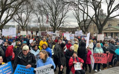 Syracuse News – More than 3,000 rally in Syracuse for national protest against Trump and Musk’s moves